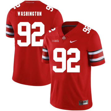 Adolphus Washington Ohio State Buckeyes red jersey