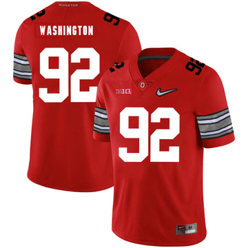 Adolphus Washington Ohio State Buckeyes red jersey