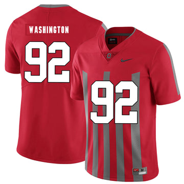 Adolphus Washington Ohio State Buckeyes red Elite jersey