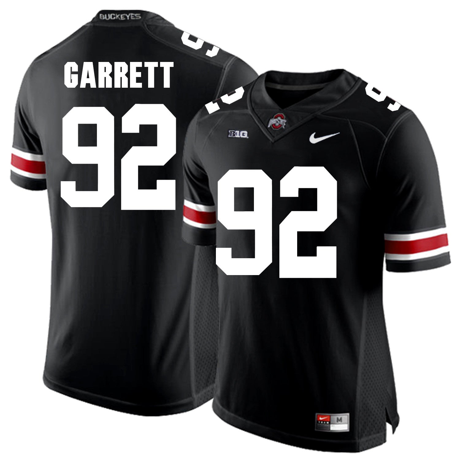 Haskell Garrett Ohio State Buckeyes black jersey