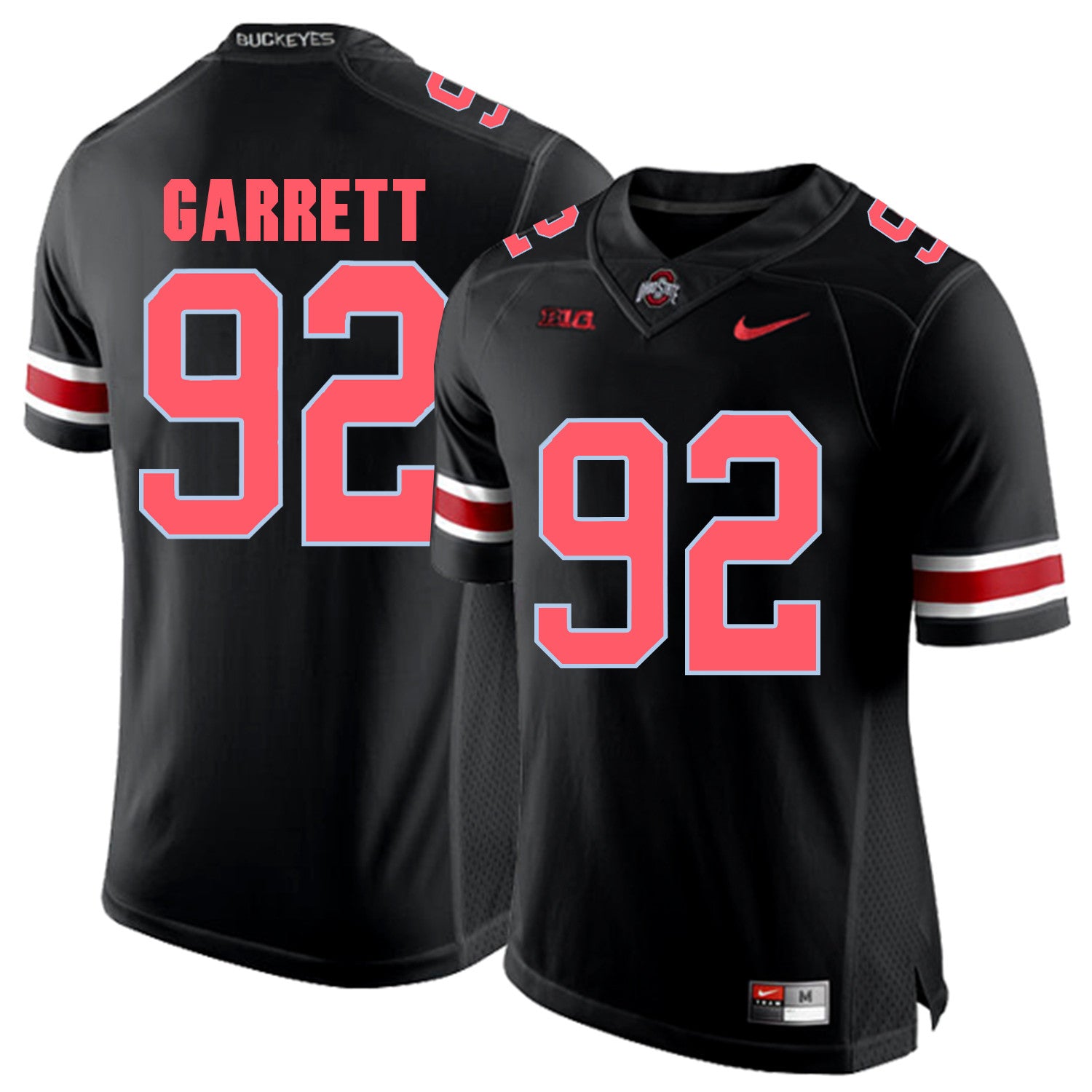 Haskell Garrett Blackout College Ohio State Buckeyes jersey