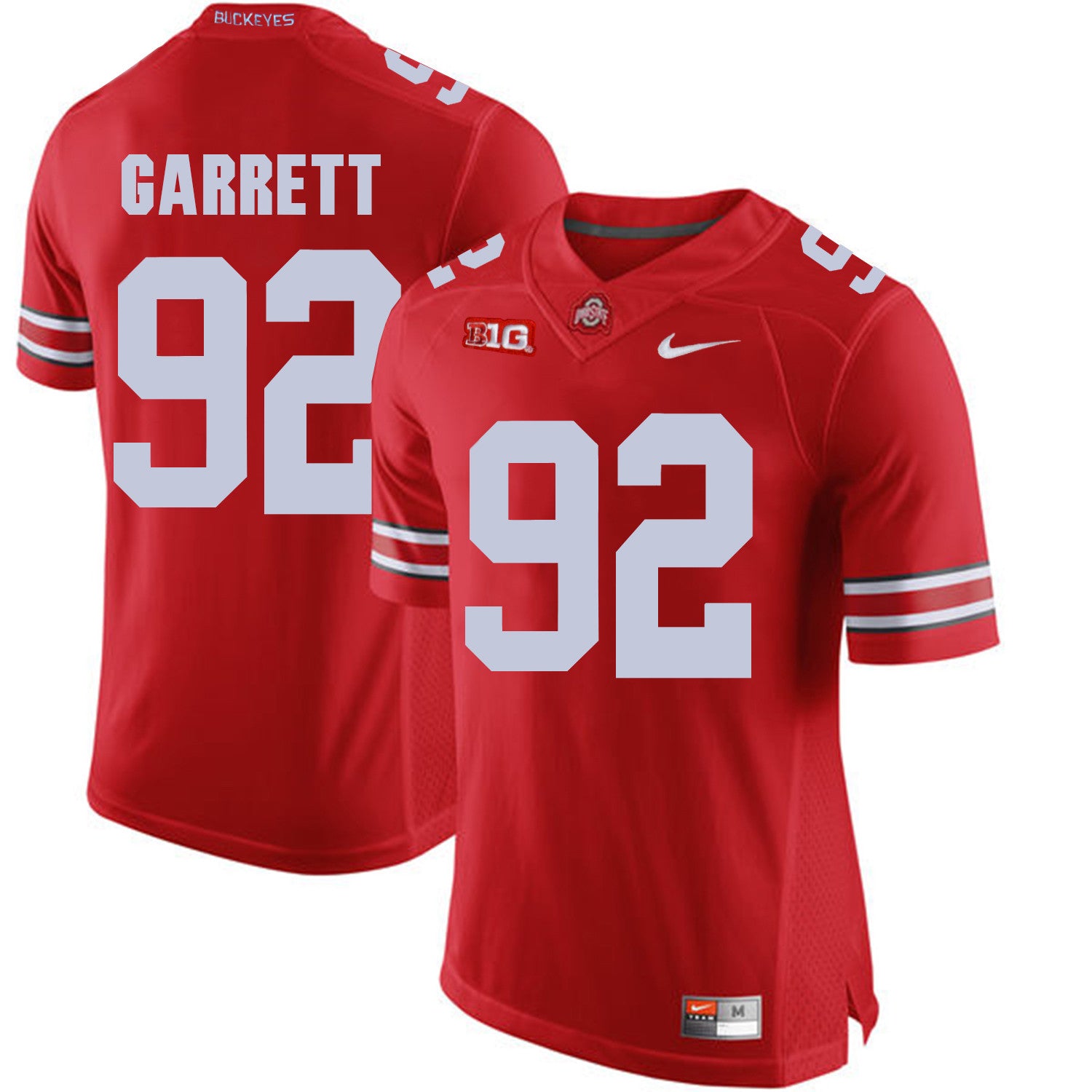 Haskell Garrett Ohio State Buckeyes red jersey