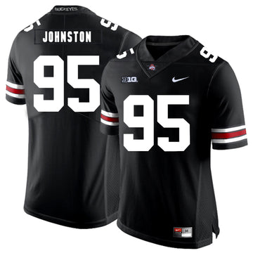 Cameron Johnston Ohio State Buckeyes black jersey