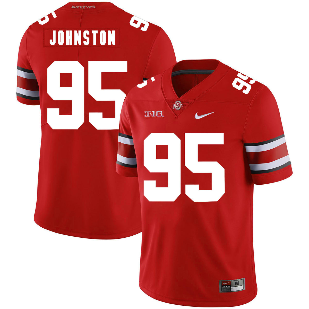 Cameron Johnston Ohio State Buckeyes red jersey