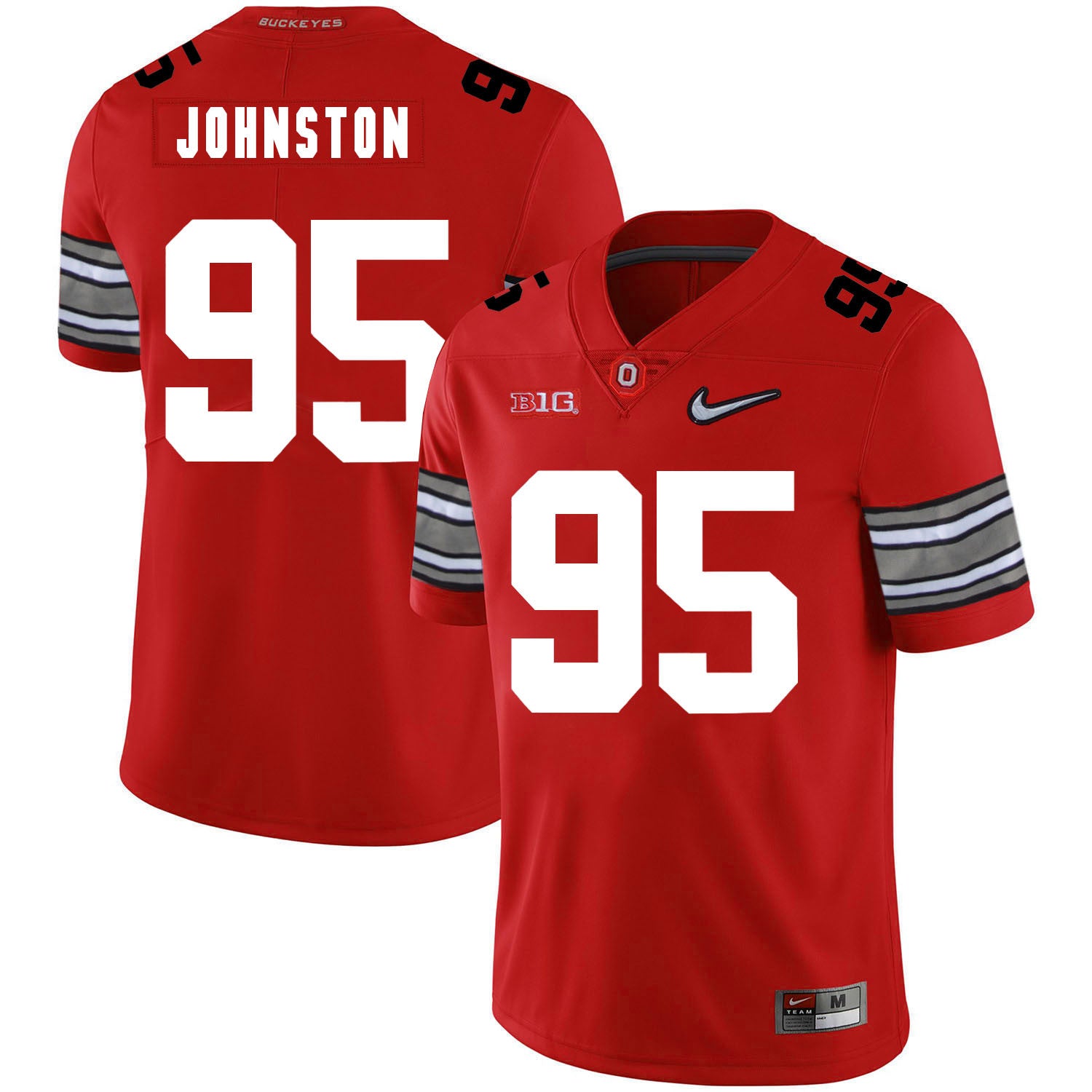Cameron Johnston Ohio State Buckeyes red jersey
