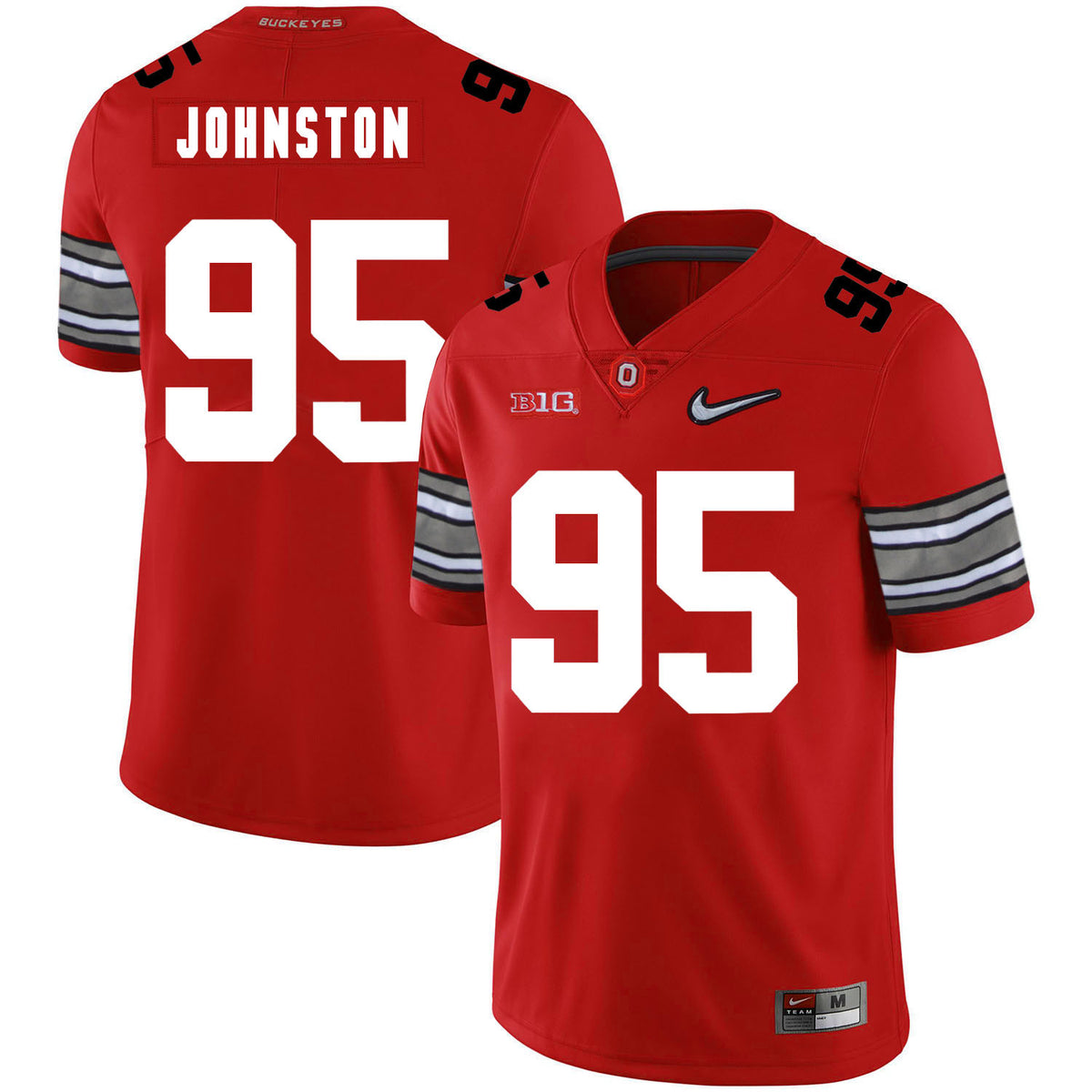 Cameron Johnston Ohio State Buckeyes red jersey