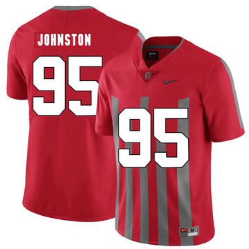 Cameron Johnston Ohio State Buckeyes red Elite jersey