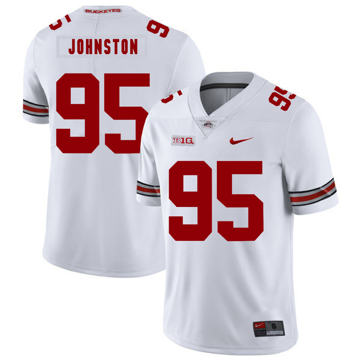 Cameron Johnston Ohio State Buckeyes white jersey