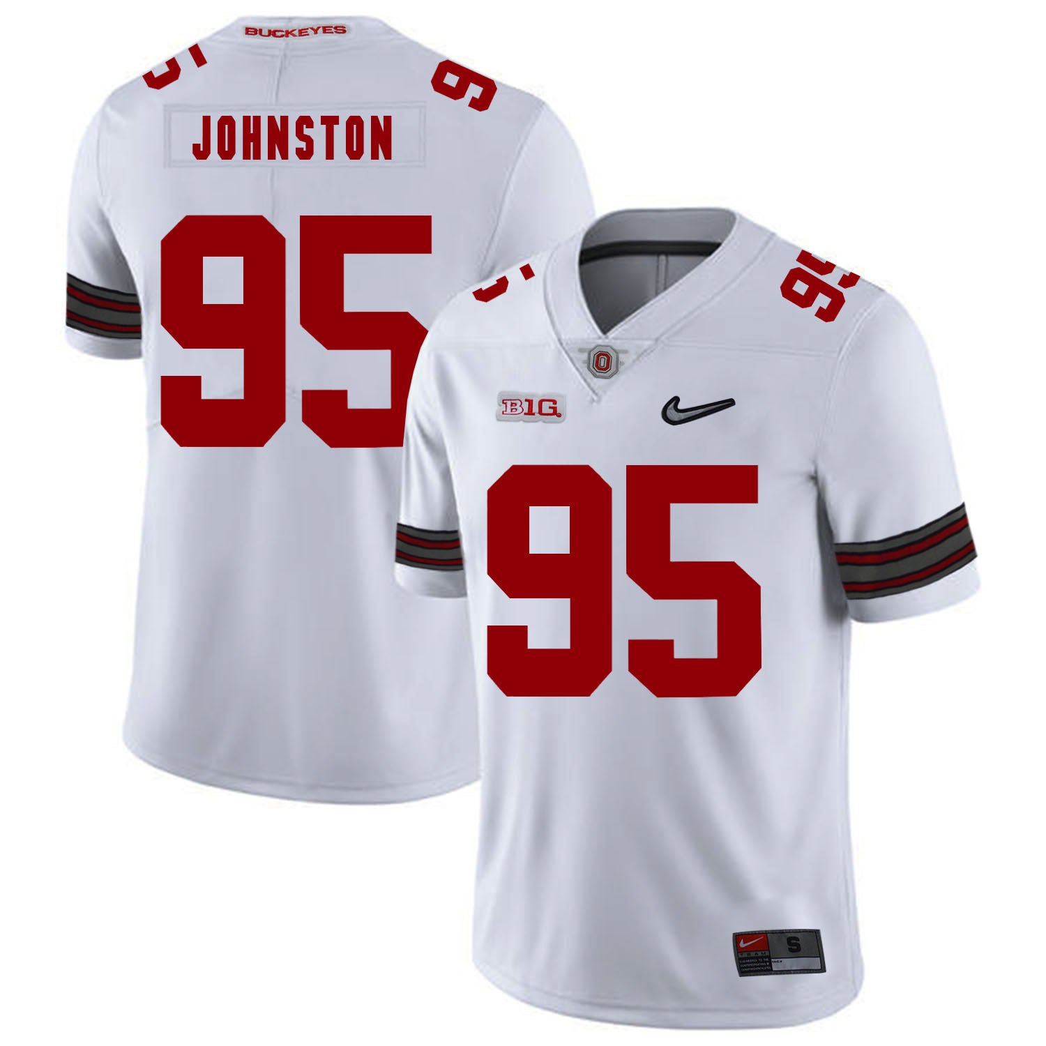 Cameron Johnston Ohio State Buckeyes white jersey