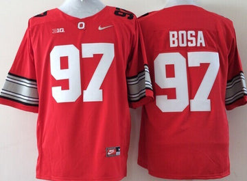 Bosa Ohio State Buckeyes red jersey