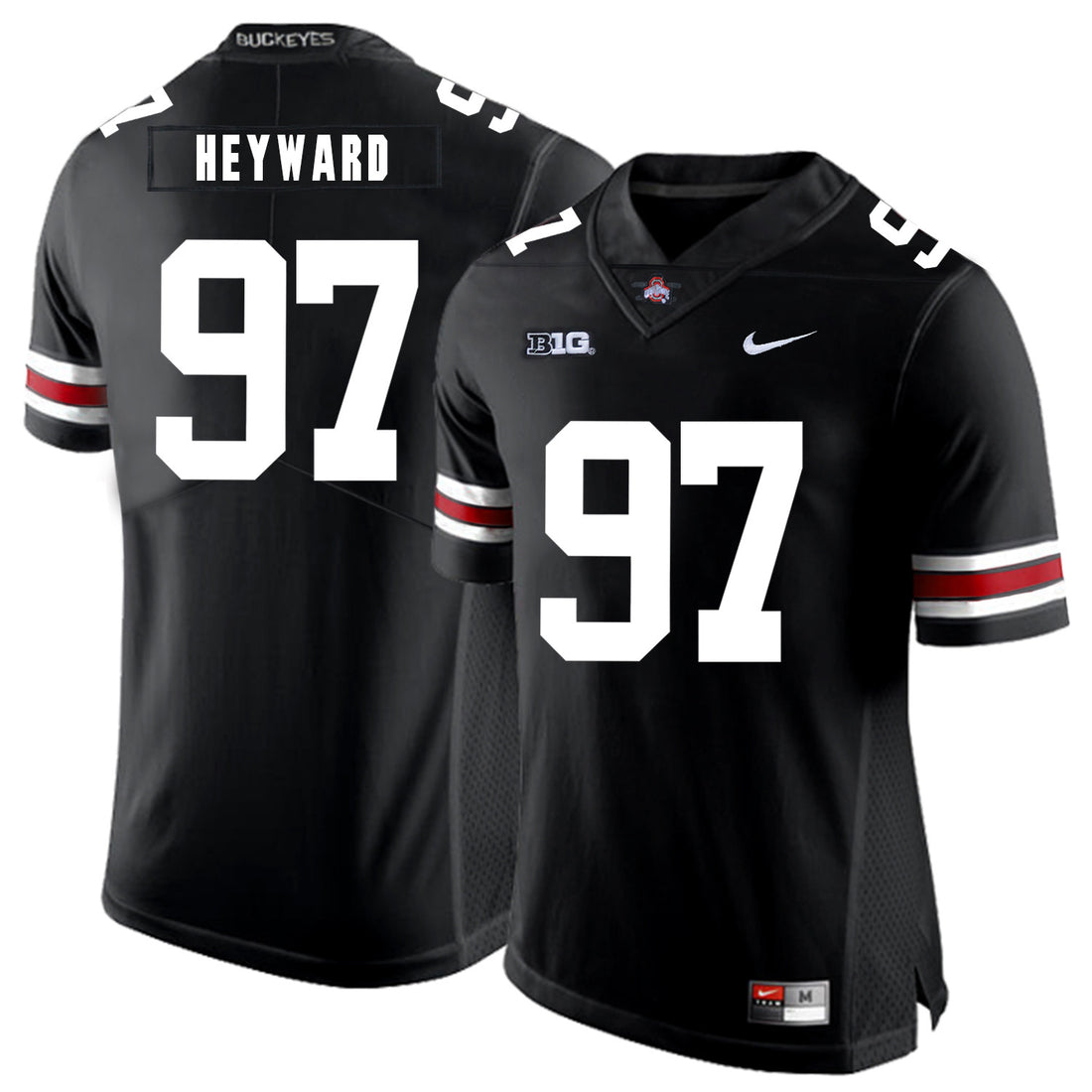 Cameron Heyward Ohio State Buckeyes black jersey