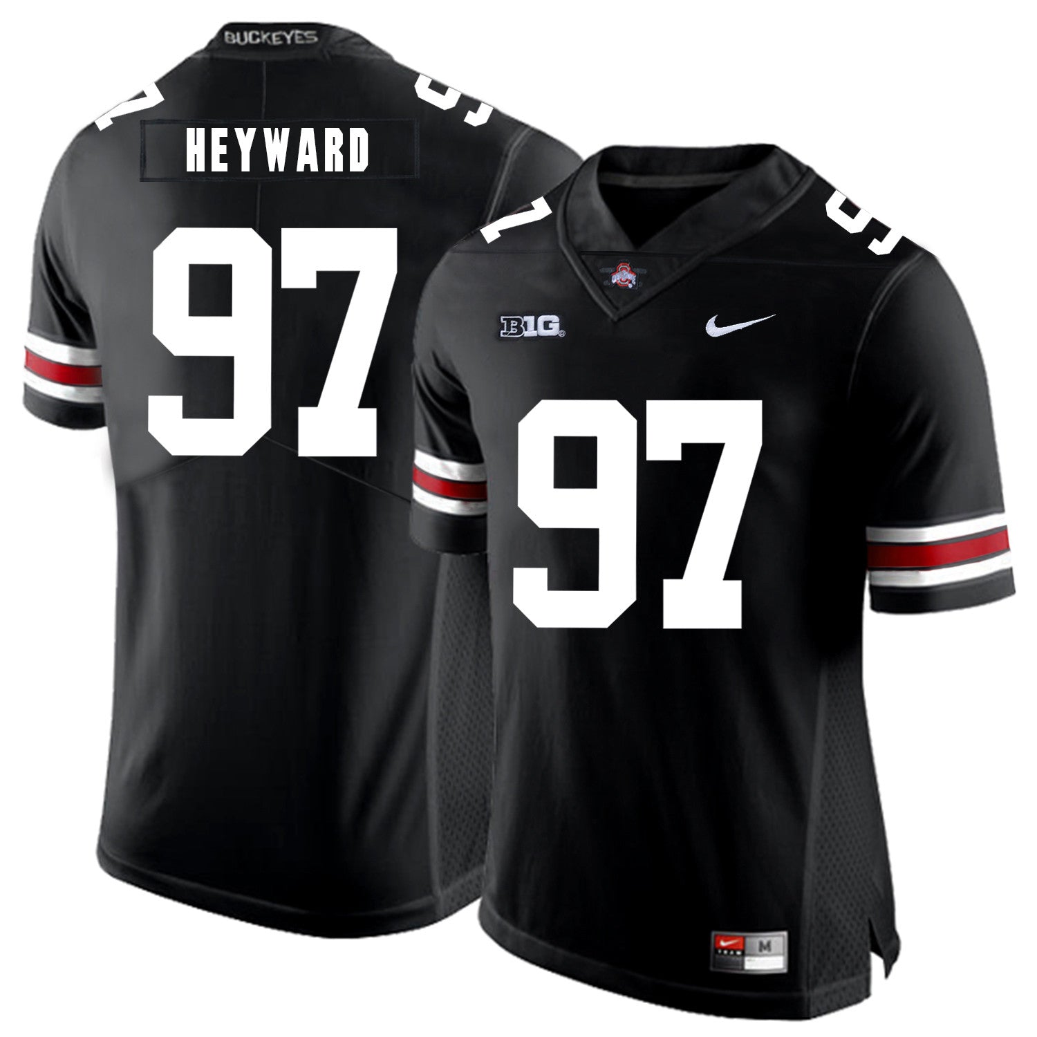 Cameron Heyward Ohio State Buckeyes black jersey