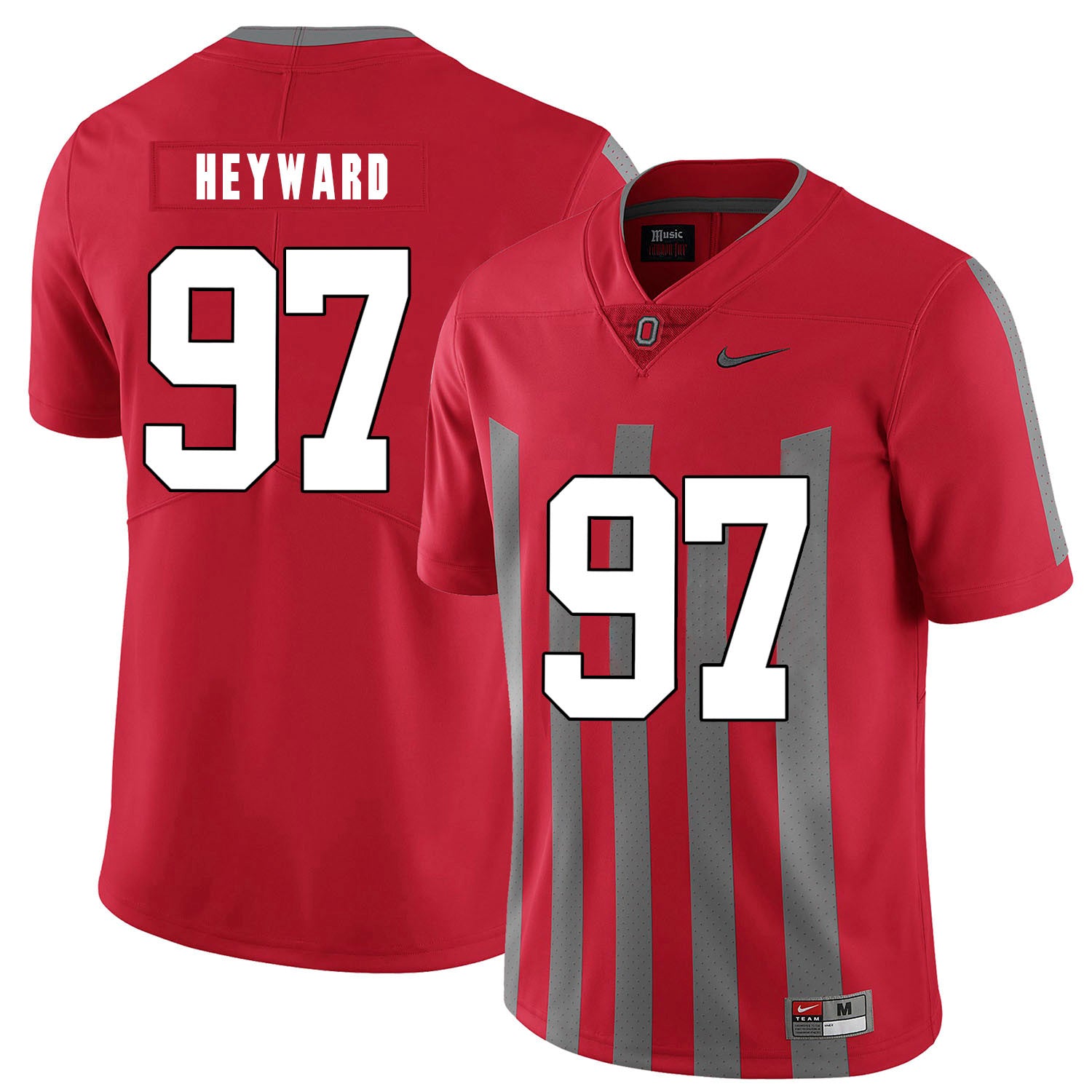 Cameron Heyward Ohio State Buckeyes red Elite jersey