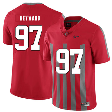 Cameron Heyward Ohio State Buckeyes red Elite jersey