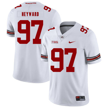 Cameron Heyward Ohio State Buckeyes white jersey