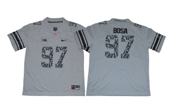 Joey Bosa Ohio State Buckeyes gray Shadow jersey