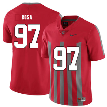 Joey Bosa Ohio State Buckeyes red Elite jersey