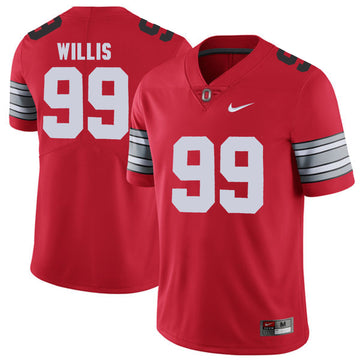 Bill Willis Ohio State Buckeyes red Limited jersey