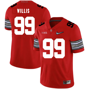 Bill Willis Ohio State Buckeyes red jersey