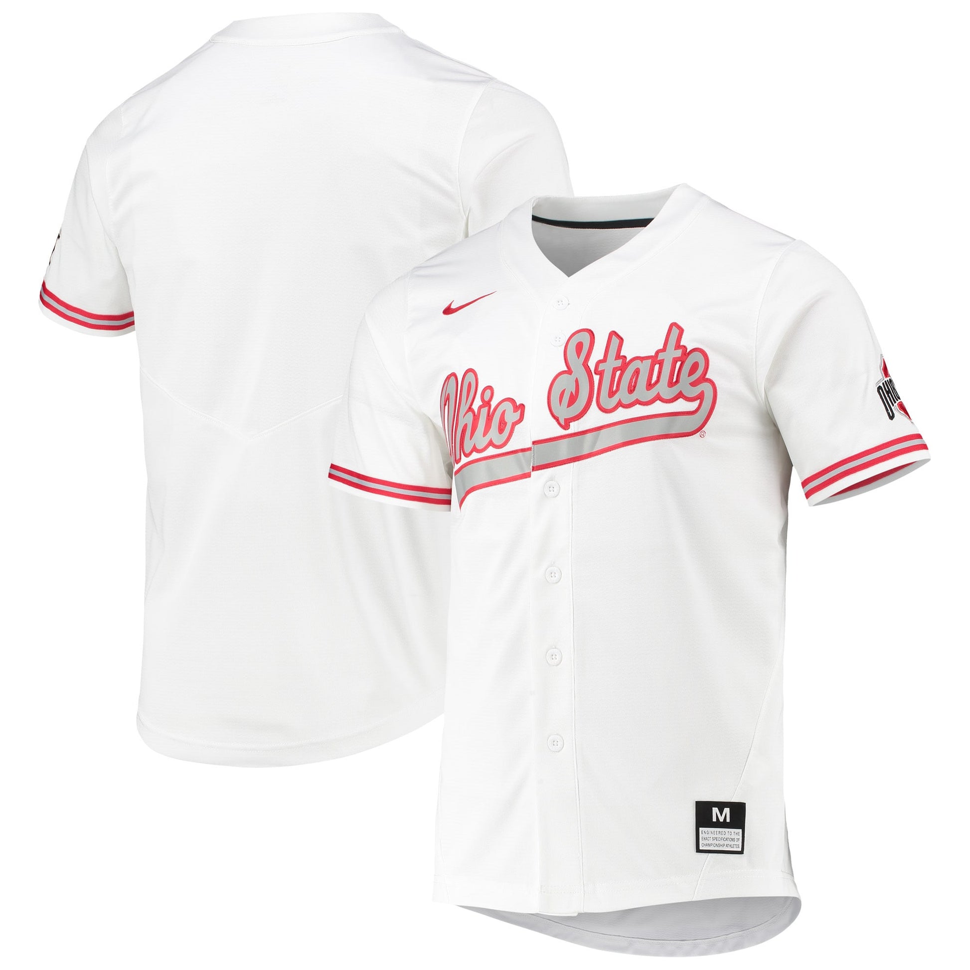 Ohio State Buckeyes white jersey