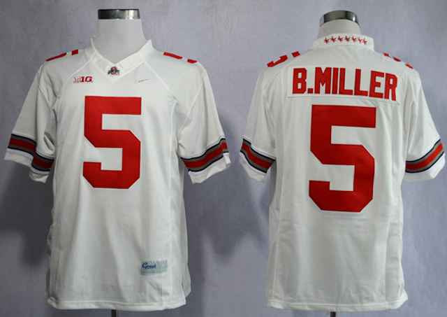 Braxton Miller Ohio State Buckeyes white Limited jersey