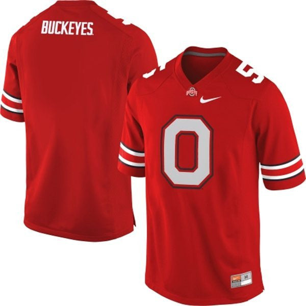 Ohio State Buckeyes red Fashion jersey