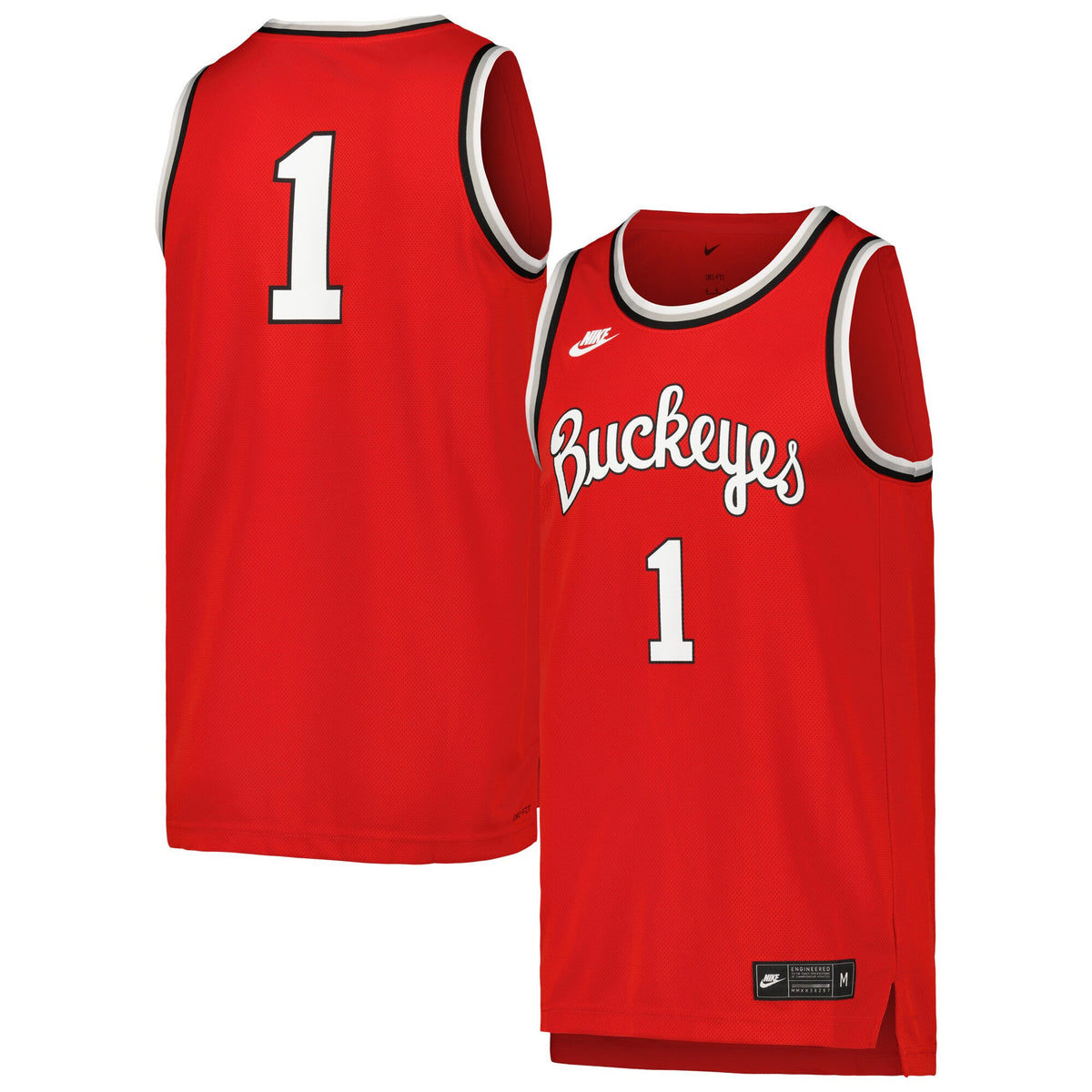 Ohio State Buckeyes scarlet Retro jersey