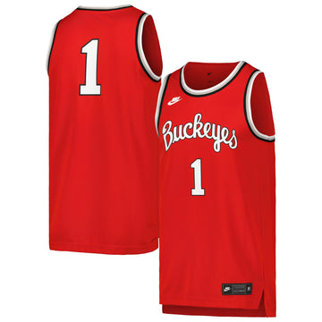 Ohio State Buckeyes scarlet Retro jersey