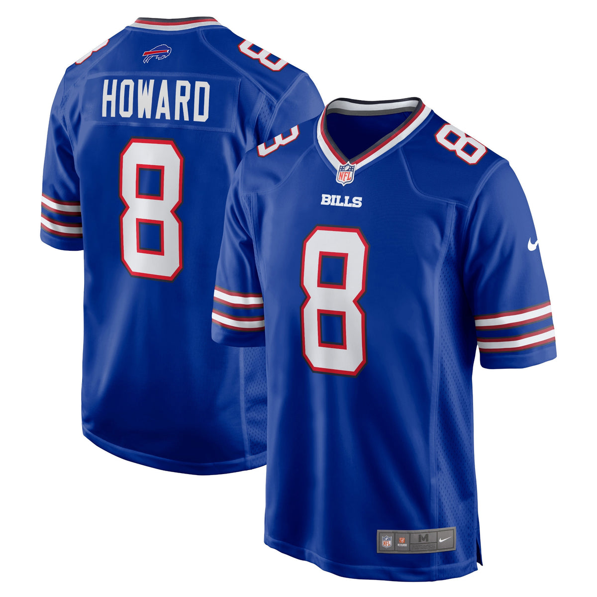O.j. Howard Buffalo Bills royal jersey