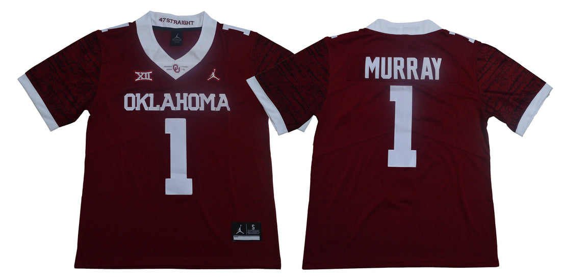 Kyler Murray Oklahoma Sooners red Game jersey