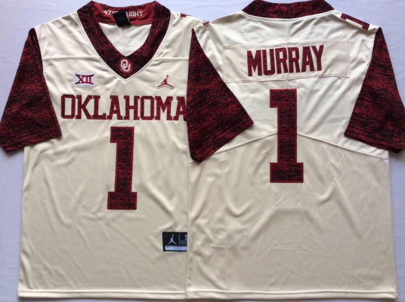 Kyler Murray Oklahoma Sooners white Game jersey