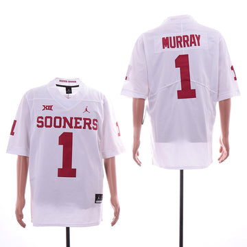 Kyler Murray Oklahoma Sooners white jersey