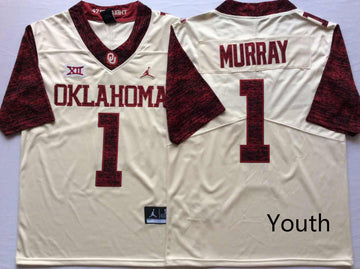 Kyler Murray Oklahoma Sooners white Game jersey