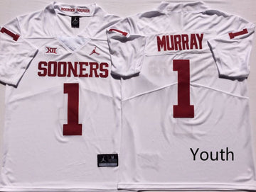 Kyler Murray Oklahoma Sooners white jersey