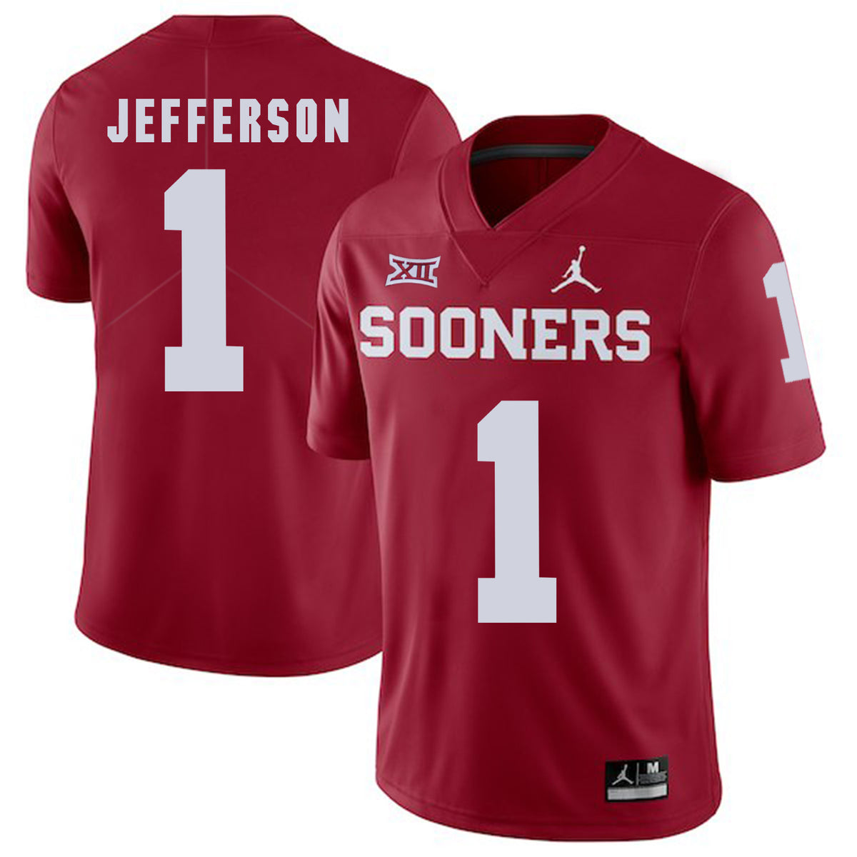 Tony Jefferson Oklahoma Sooners red jersey
