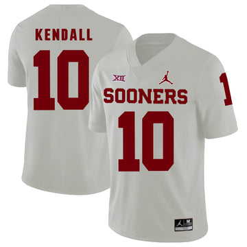 Austin Kendall Oklahoma Sooners white jersey
