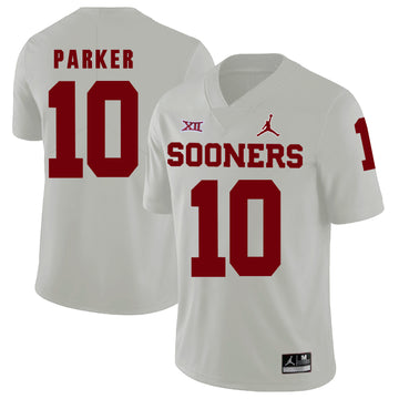 Steven Parker Oklahoma Sooners white jersey
