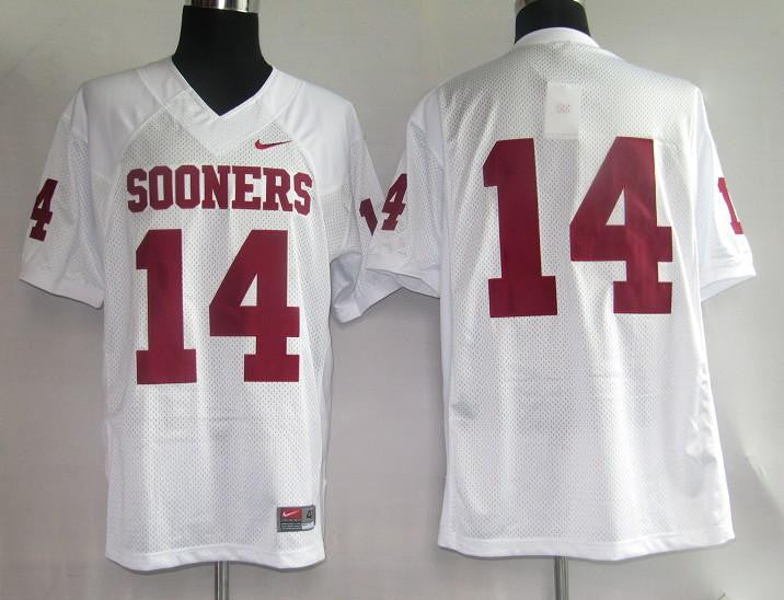 Oklahoma Sooners white jersey