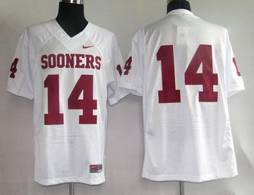 Oklahoma Sooners white jersey