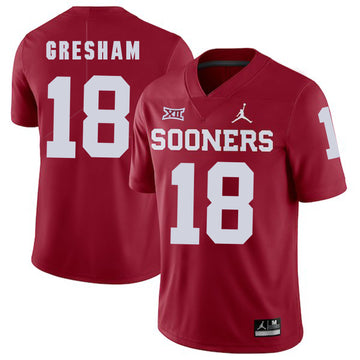 Jermaine Gresham Oklahoma Sooners red jersey