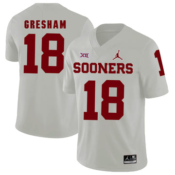 Jermaine Gresham Oklahoma Sooners white jersey
