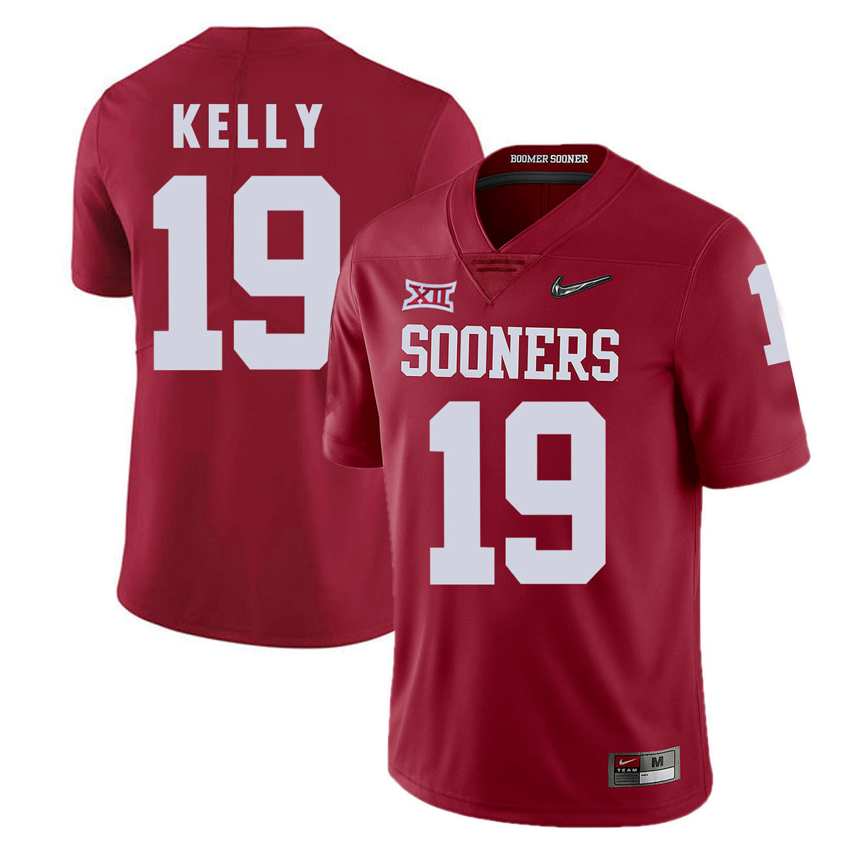 Caleb Oklahoma Sooners red jersey