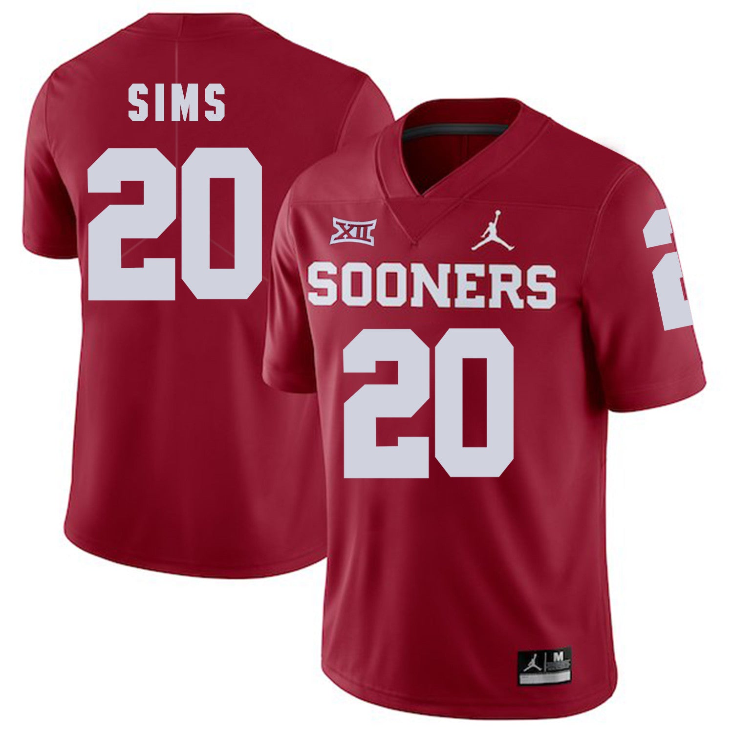 Billy Sims Oklahoma Sooners red jersey