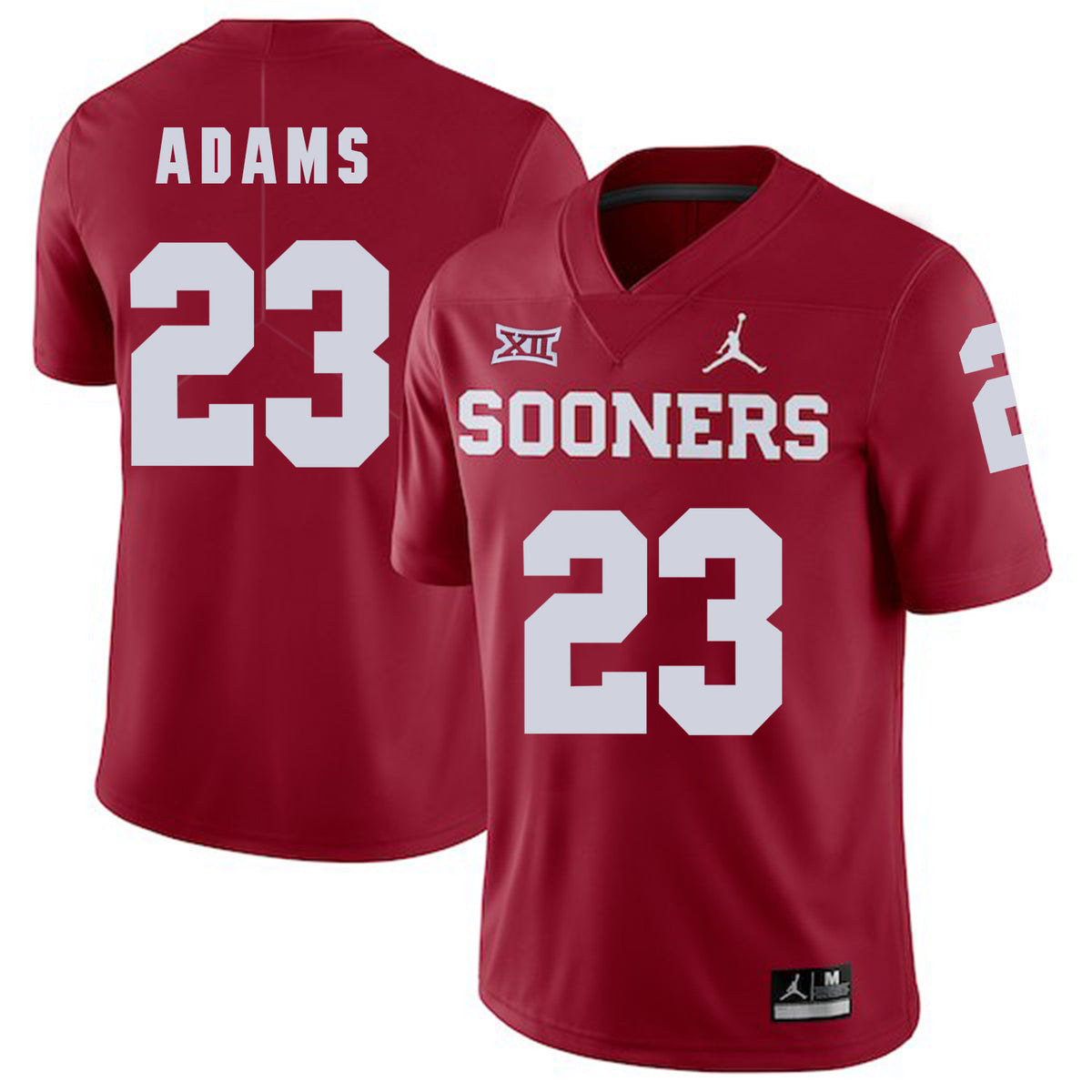 Abdul Adams Oklahoma Sooners red jersey