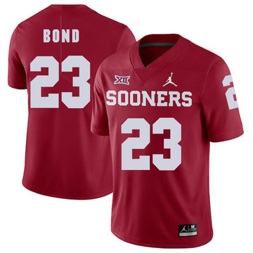 Devante Bond Oklahoma Sooners red jersey