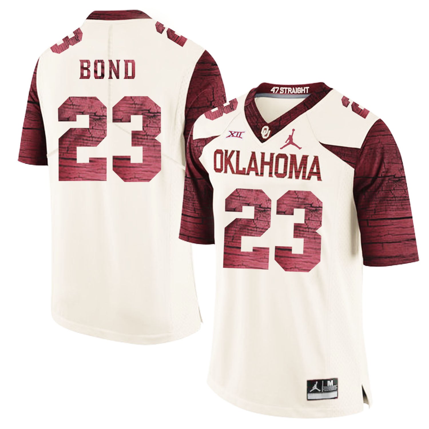 Devante Bond Oklahoma Sooners white Game jersey