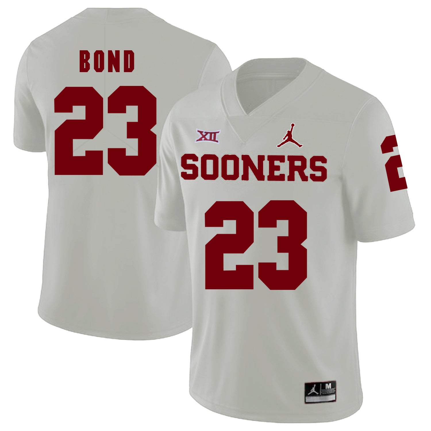 Devante Bond Oklahoma Sooners white jersey