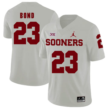 Devante Bond Oklahoma Sooners white jersey