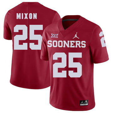 Joe Mixon Oklahoma Sooners red jersey