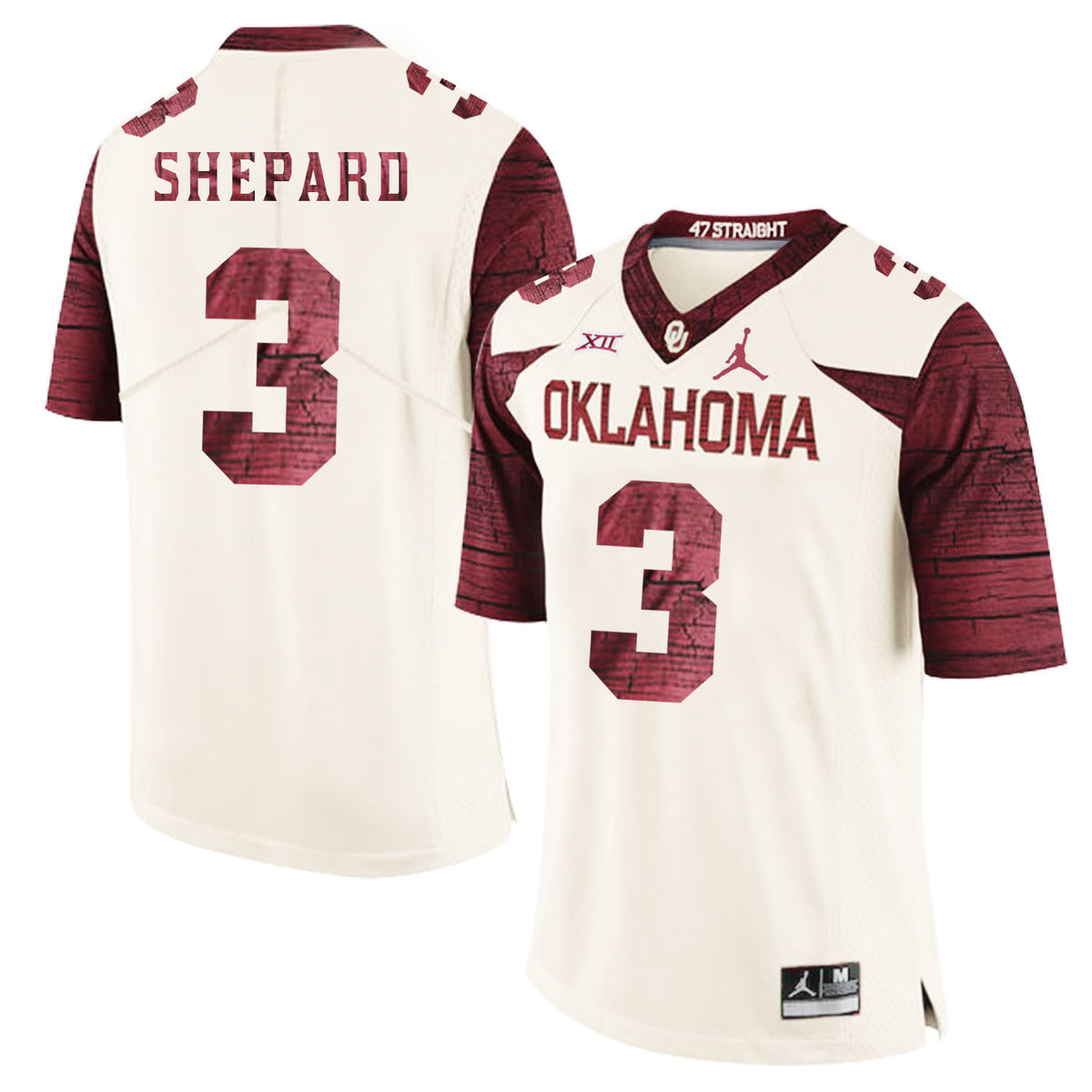 Sterling Shepard Oklahoma Sooners white Game jersey